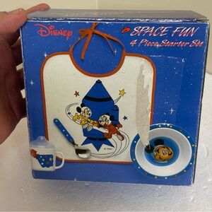 Vintage Disney Space Fun 4 Piece Starter Set